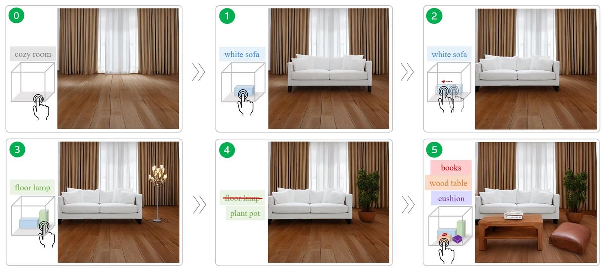 Build-A-Scene: Interactive 3D Layout Control for Diffusion-Based Image Generation